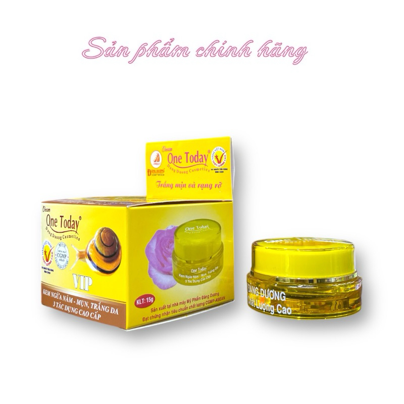 Kem ONE TODAY 3 tác dụng cao cấp 15gram