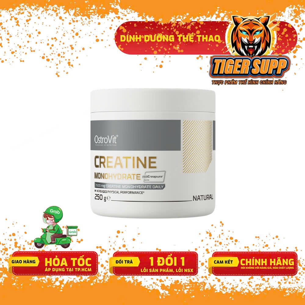 OstroVit Creatine Monohydrate Creapure 250g: Đột Phá Sức Mạnh, Vượt Qua Giới Hạn