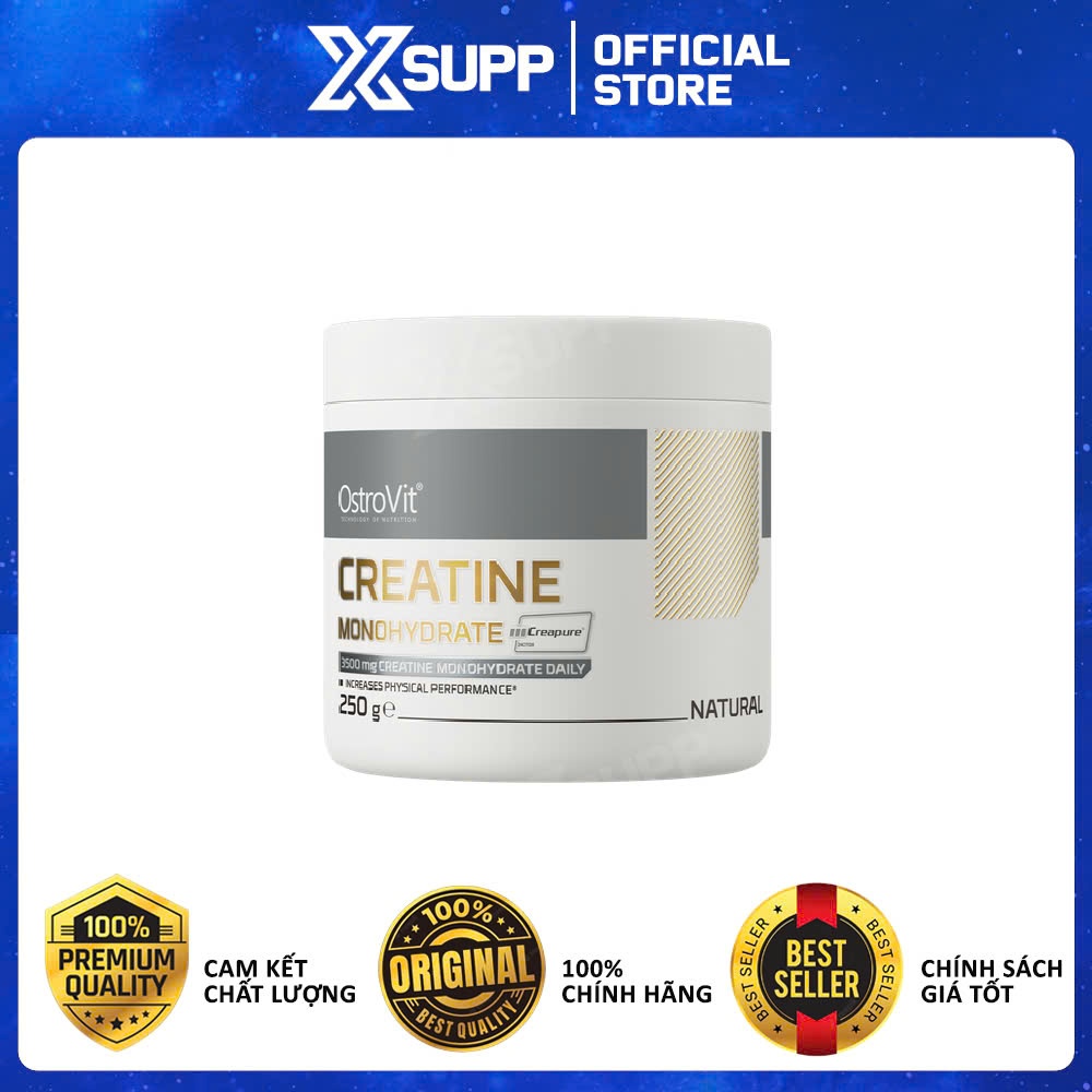 OstroVit Creatine Monohydrate Creapure 250g: Bí Quyết Của Sự Thành Công Trong Gym