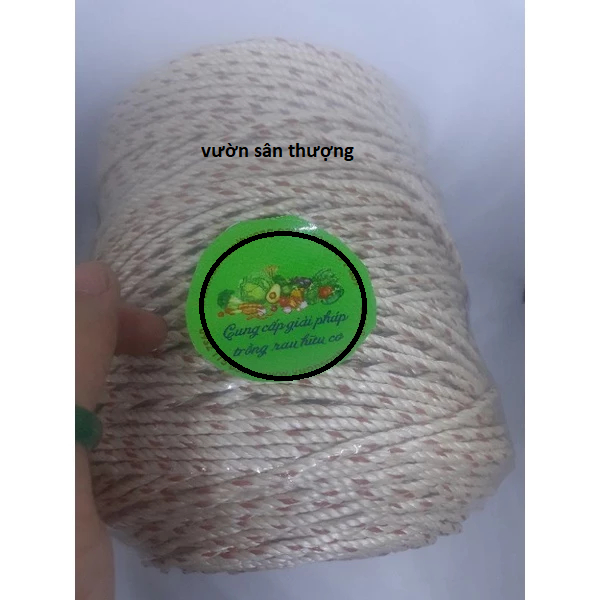 10 Mét Dây Thừng PP Nông Nghiệp 3mm Dùng Cột Lưới, Làm Gian Leo, Treo Quả, Chịu Lực lớn Trên 160 kg