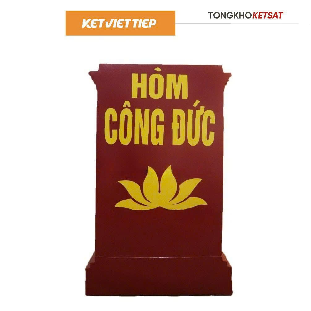 Két Sắt Công Đức Việt Tiệp Có Khe Bỏ Tiền CĐ305-KC Khóa Cơ Chống Cháy Nặng 80-100-120KG Bảo Hành 5 Năm