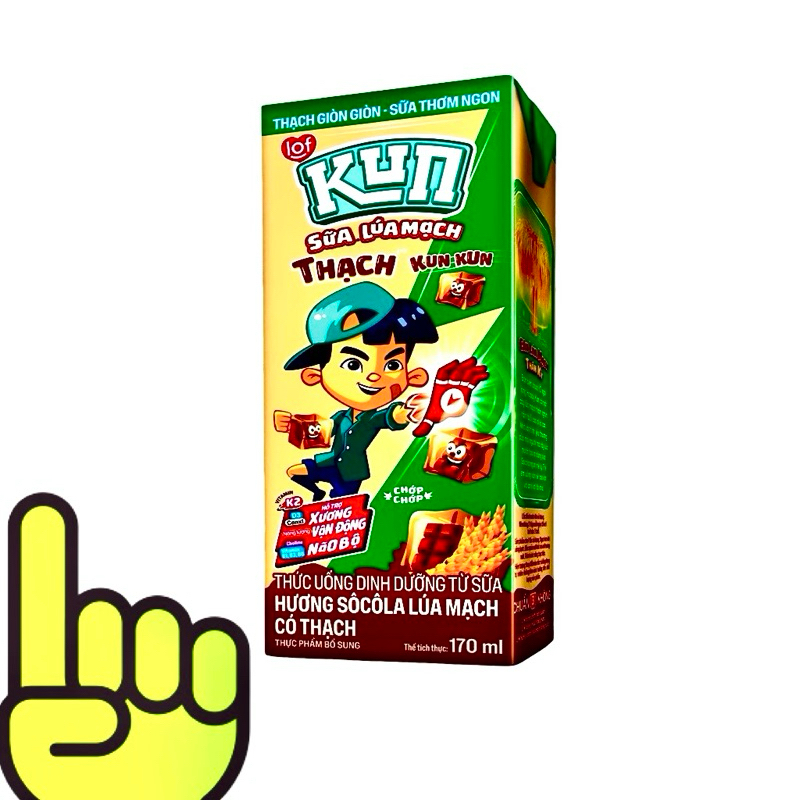 Thùng 40 Hộp Sữa Thạch Kun Kun 170ml Socola | Shopee Việt Nam