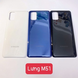 Lưng vỏ samsung m51, vỏ bộ, benzen, khung sườn, lưng piin, nắp lưng sam sung m515, viền kính camera ngoài