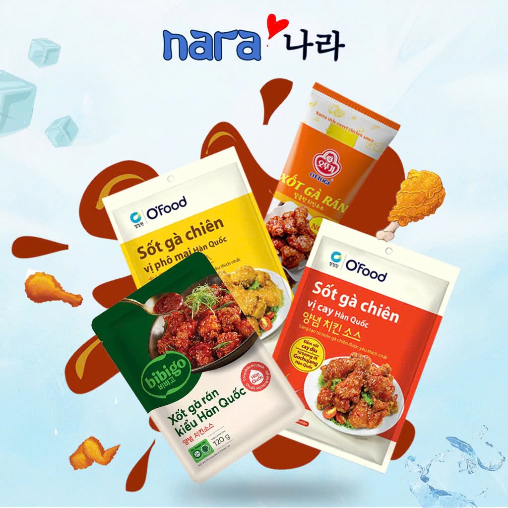 Xốt Gà Rán Kiểu Hàn Quốc BIBIGO/O'FOOD/OTTOGI gói 120g | Shopee Việt Nam