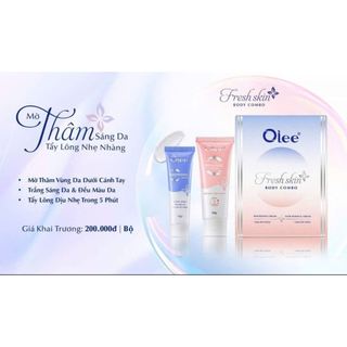 COMBO KEM TRẮNG DA MỜ THÂM & KEM TẨY LÔNG DỊU NHẸ
