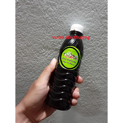 Mật rỉ dường 1 chai 350ml Gần 500gr Nuôi Vi Sinh, Lên Men Làm Phân Bón, Nuôi Vi sinh