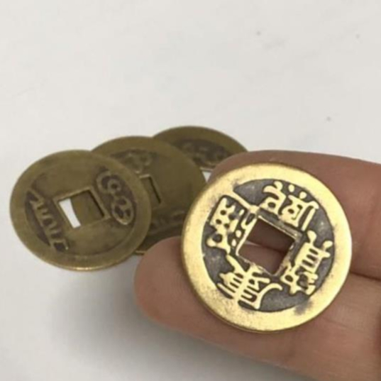 ✅Đồng xu cổ âm dương chiêu tài lộc hút may mắn [SHOPEE TRỢ GIÁ]