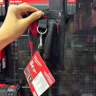 Túi đựng dụng cụ đeo thắt lưng Milwaukee 48-22-8111, ngăn chứa đa năng, dễ dàng vận chuyển