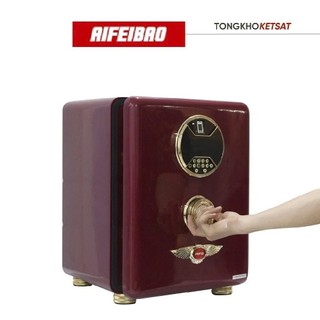 Két Sắt Mini Thông Minh Khóa Vân Tay Cao Cấp Aifeibao 50-ALS Đẳng Cấp Thượng Hạng (Freeship Toàn Quốc)