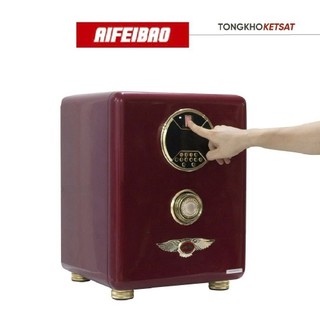 Két Sắt Mini Thông Minh Khóa Vân Tay Cao Cấp Aifeibao 50-ALS Đẳng Cấp Thượng Hạng (Freeship Toàn Quốc)