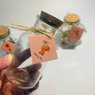 (Lọ100ml+viennang)  Lọ kèm viên nang xinh xắn, dùng trang trí, quà tặng ý nghĩa