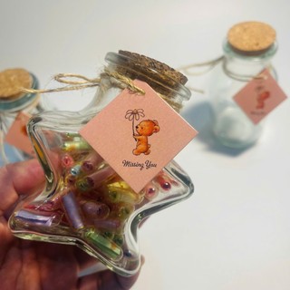 (Lọ100ml+viennang)  Lọ kèm viên nang xinh xắn, dùng trang trí, quà tặng ý nghĩa