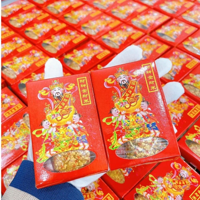 [Sẵn Hàng] Gạo vàng thần tài - Chiêu tài, nạp phúc, mua may bán đắt