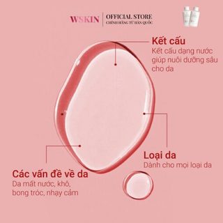 Nước Tẩy Trang Chăm Sóc Da Liễu 500ml - HYALURONIC AMPOULE WSKIN HYALURONIC AMPOULE CLEANSING WATER