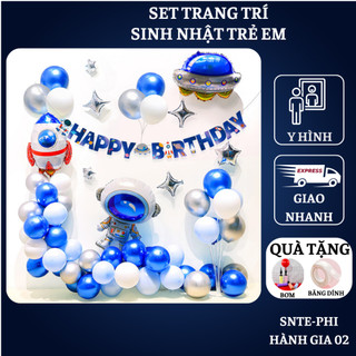 Set trang trí sinh nhật trẻ em SNTE-PHI HÀNH GIA 02