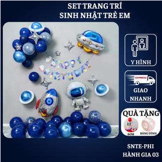 Set trang trí sinh nhật trẻ em SNTE-PHI HÀNH GIA 03