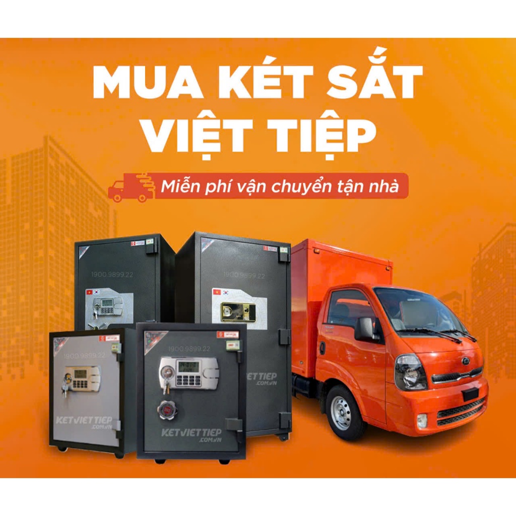 [HÀNG CHÍNH HÃNG] KÉT SẮT VIỆT TIỆP MINI ĐIỆN TỬ KVT66DT