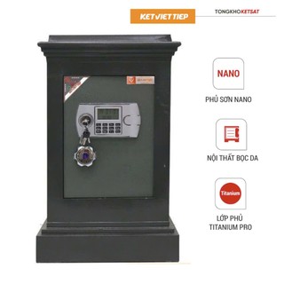 Két sắt chống cháy điện tử 🎁CHÍNH HÃNG🎁 K305-DT Nặng 80KG két sắt Việt Tiệp (Freeship Toàn Quốc)