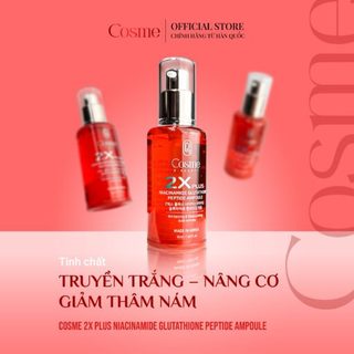 TINH CHẤT GIẢM NÁM– CẤP ẨM – PHỤC HỒI – TRẮNG DA COSME 2X ULTRA HYDRATING COLLAGEN ARBUTIN B5 AMPOULE