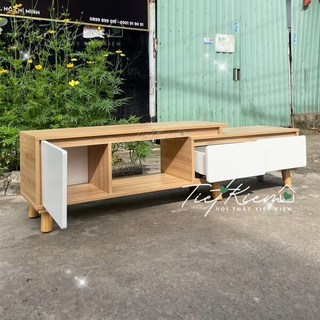 Kệ tivi đẹp 1m6 bằng gỗ ke.tv.39