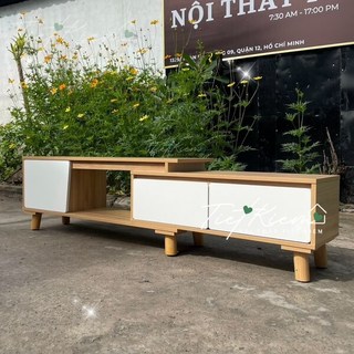 Kệ tivi đẹp 1m6 bằng gỗ ke.tv.39
