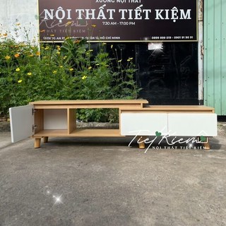 Kệ tivi đẹp 1m6 bằng gỗ ke.tv.39
