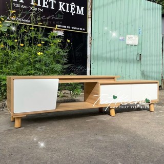 Kệ tivi đẹp 1m6 bằng gỗ ke.tv.39