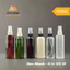 Lọ nhựa chiết mỹ phẩm, serum nắp xịt trắng, đen 10ml 20ml 30ml 50ml 60ml 100ml