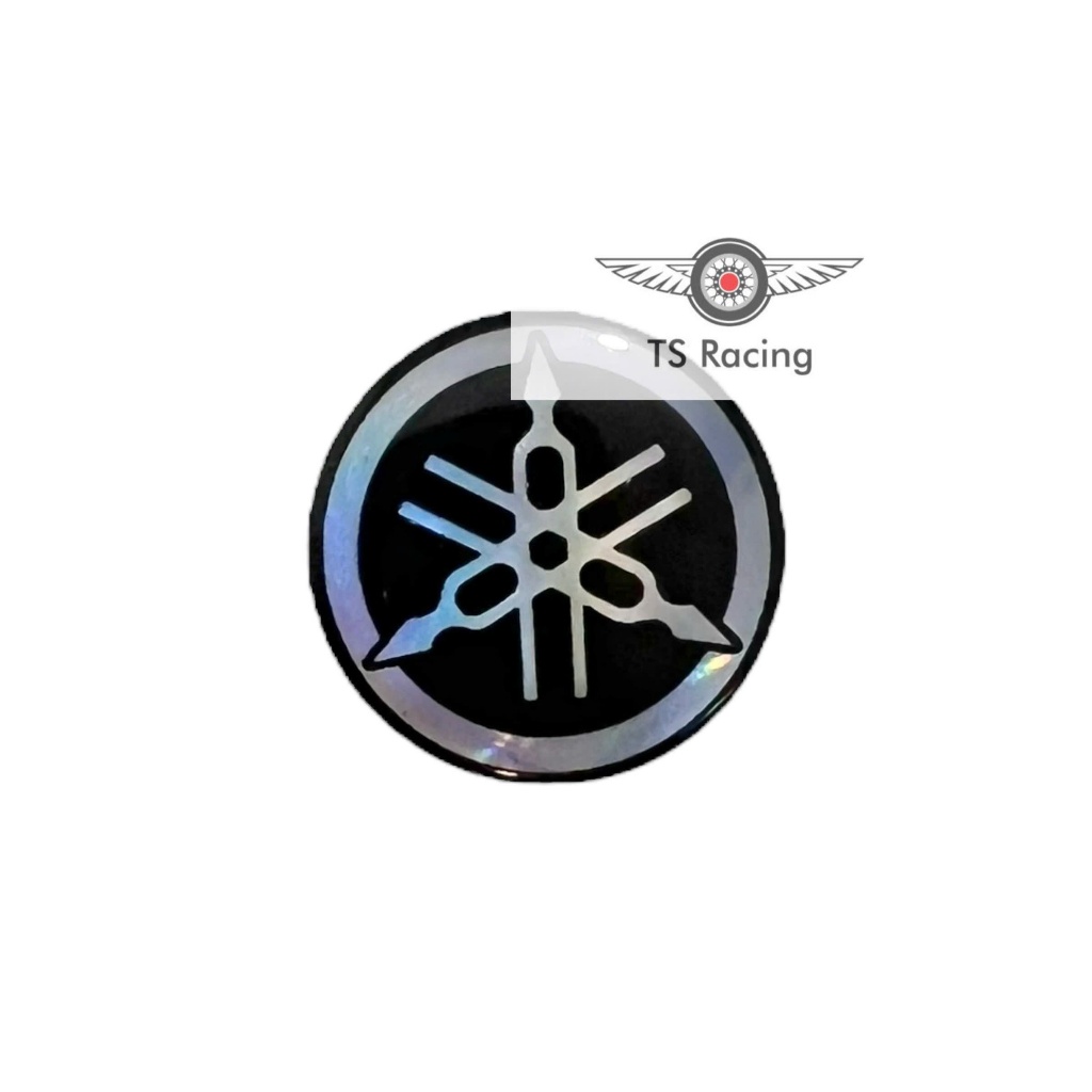 Miếng dán logo 3d yamaha