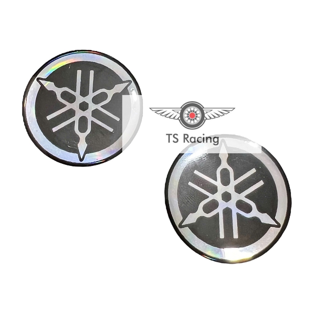 Miếng dán logo 3d yamaha