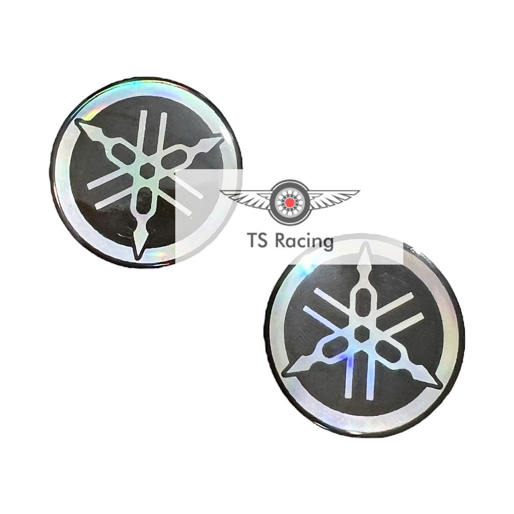 Miếng dán logo 3d yamaha
