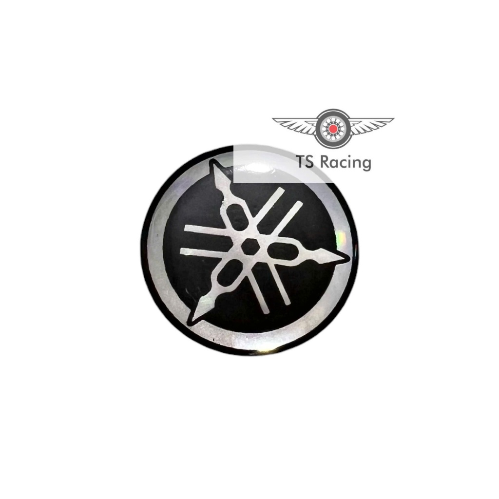 Miếng dán logo 3d yamaha