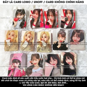 Tổng hợp WONYOUNG IVE MINE, card lomo unoff wonyoung, wony, wy, photocard, thẻ ảnh thần tượng