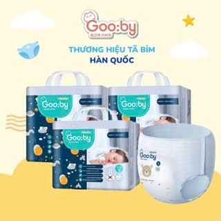 Tã/bỉm quần dán ĐÊM Gooby/Premium chống tràn hiệu quả đủ size M/L/XL/XXL cho bé từ 6kg - 24kg