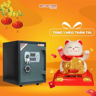 Két Sắt Mini Gia Đình Điện Tử Việt Tiệp Chống Cháy Thông Minh Kết Hợp 2 Chế Độ Cơ và Điện Tử
