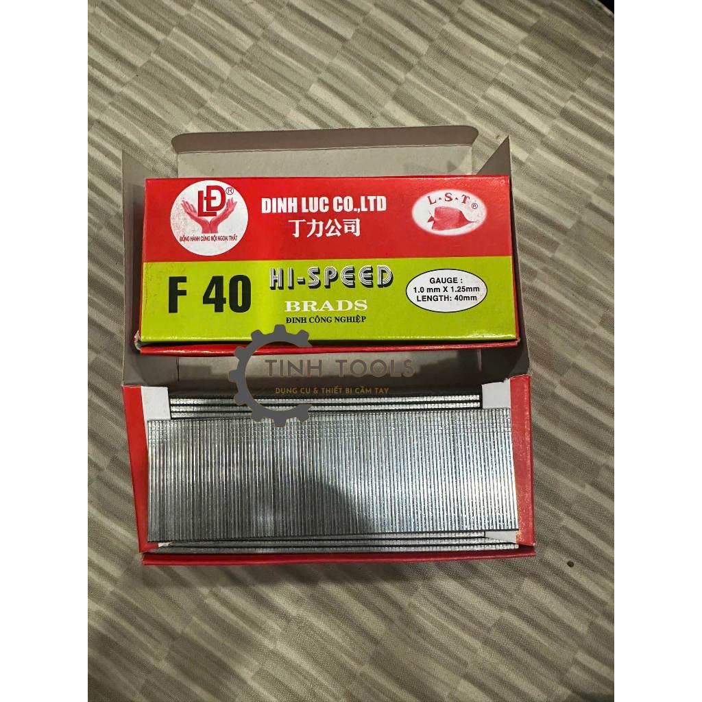 Đinh công nghiệp F Đinh Lực, đinh F đủ size F15, F20, F25, F30,... dùng lắp vào máy bắn đinh F
