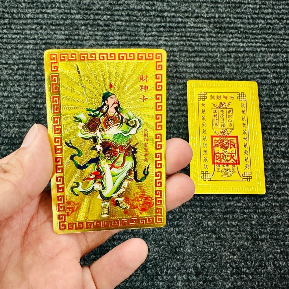 [KHO SỈ] Thẻ Kim Bài Quan Công Mang Lại Nhiều Tài Lộc May Mắn