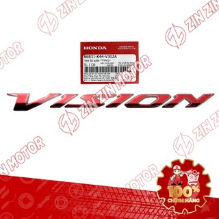 Tem Chữ Nổi Dán Ốp Sườn Vision 2014 2015 2016 2017 2018 2019 2020 86831-K44-V00ZA, 86831-K44-V30ZA Chính Hãng - ZZM