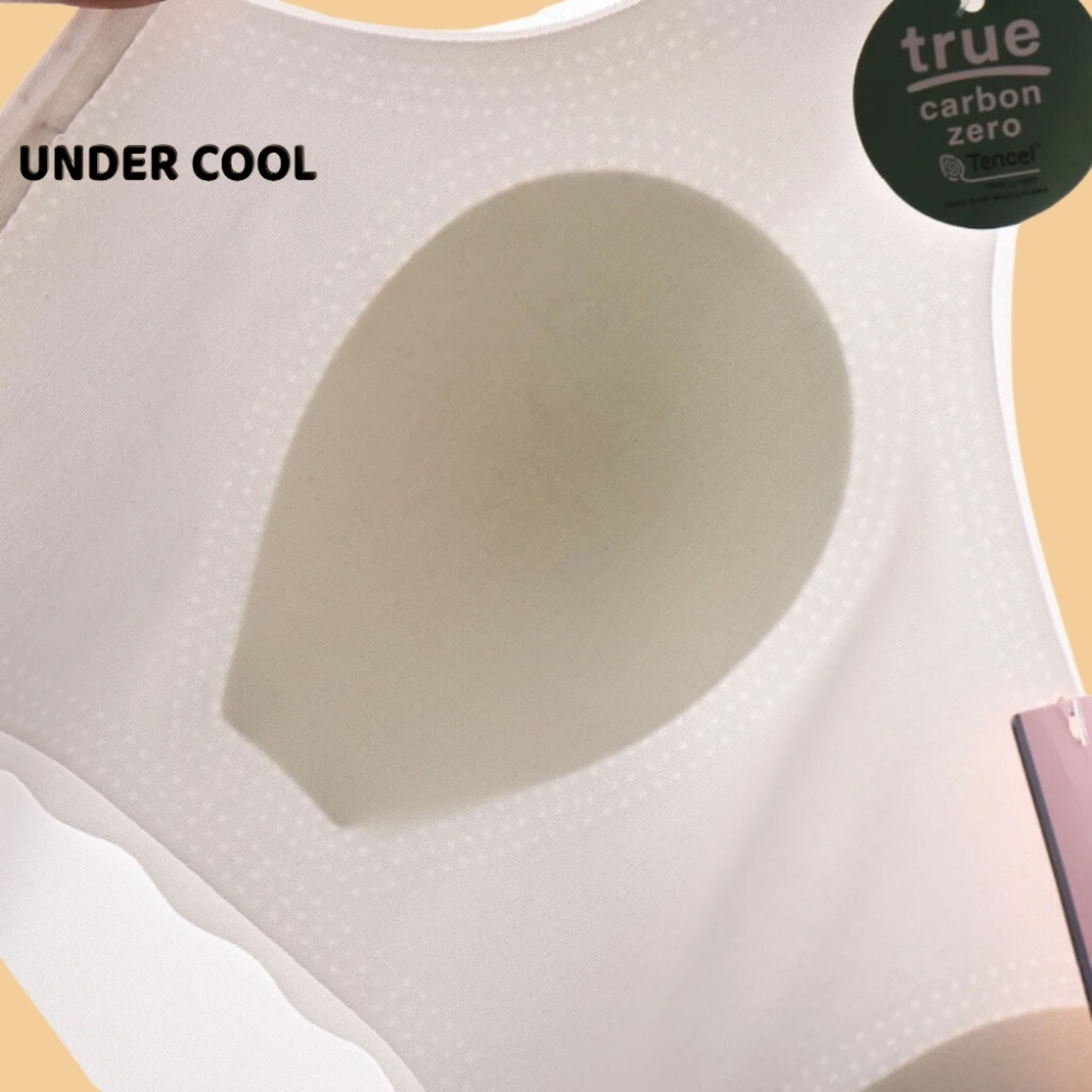 Áo lá học sinh bra nữ su có hình gấu siêu cute, thoáng mát tôn dáng, bản to có miếng đệm mỏng UNDERCOOL  AB44