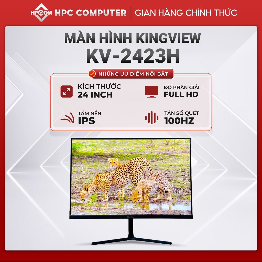 Màn hình LCD Kingview KV-2423H (24inch | FHD | IPS | 100Hz) - Màu đen ...