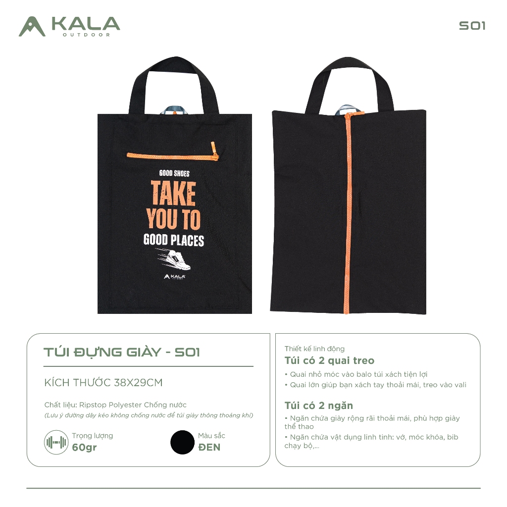 Túi đựng giày Kala / Shoe bag