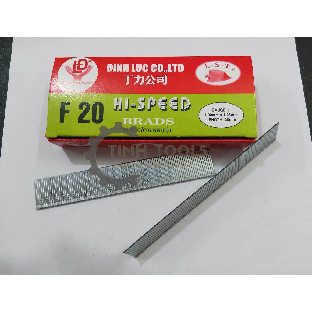 Đinh công nghiệp F Đinh Lực, đinh F đủ size F15, F20, F25, F30,... dùng lắp vào máy bắn đinh F