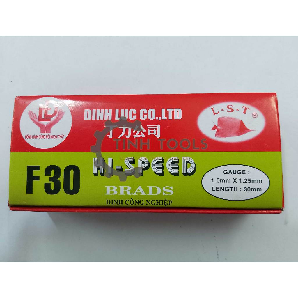 Đinh công nghiệp F Đinh Lực, đinh F đủ size F15, F20, F25, F30,... dùng lắp vào máy bắn đinh F