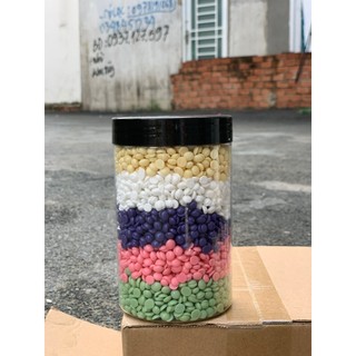 [TẶNG CHÉN] Hũ 500g dòng sáp wax lông nóng sữa dừa cao cấp lấy sạch tận gốc lyihome, sáp wax dẻo