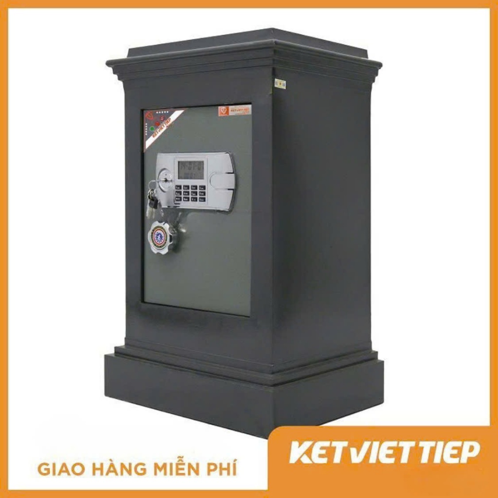 Két Sắt Việt Tiệp K404-DT Điện Tử chống cháy có báo động nặng 120kg kích thước đẹp chuẩn phong thủy