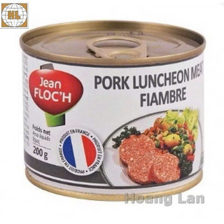 Thịt hộp Luncheon Meat Jean Floch 200g - Pháp ( Thịt heo)