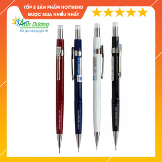 Bút chì bấm ngòi 0.5mm/0.7mm bằng kim loại cho học sinh