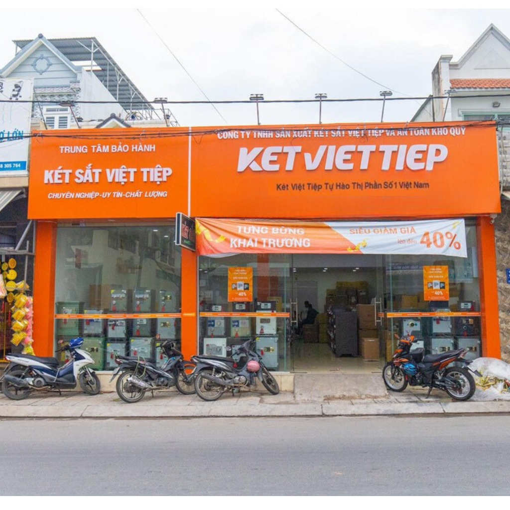 Két Sắt Việt Tiệp Điện Tử, Két Sắt Gia Đình KVT82 Sang Trọng Chuẩn Phong Thủy Có Bánh Xe Miễn Phí Giao Hàng