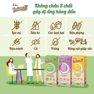 Sữa gạo hữu cơ 4Care Balance Thái Lan, lẻ 1 hộp 180ml