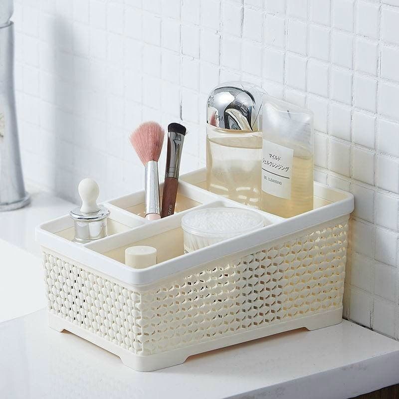 Khay Đựng Vật Dụng Trang Điểm, Khay Đựng Đồ 4 Ngăn Tiện Ích
